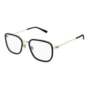 NEW GUCCI EYEGLASSES BLACK GOLD WOMEN EYEWEAR GUCCI GG1852OA 001